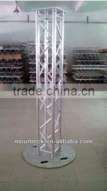 Shenzhen Mounteck heavu duty load aluminum truss 290mm concert stage roof truss