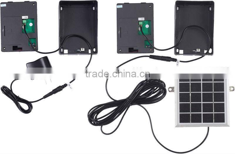 3.5" wireless video door phone with peephole camera for villa/home/hotel,two way intercom
