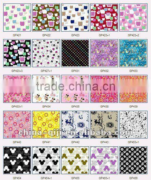 65%polyester 35%cotton printed canvas woven fabric printing