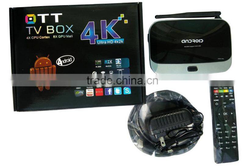 2015 Cheapest and Best Quad Core RK3188 Best Android TV Box 2GB RAM 8GB ROM with Bluetooth 4.0