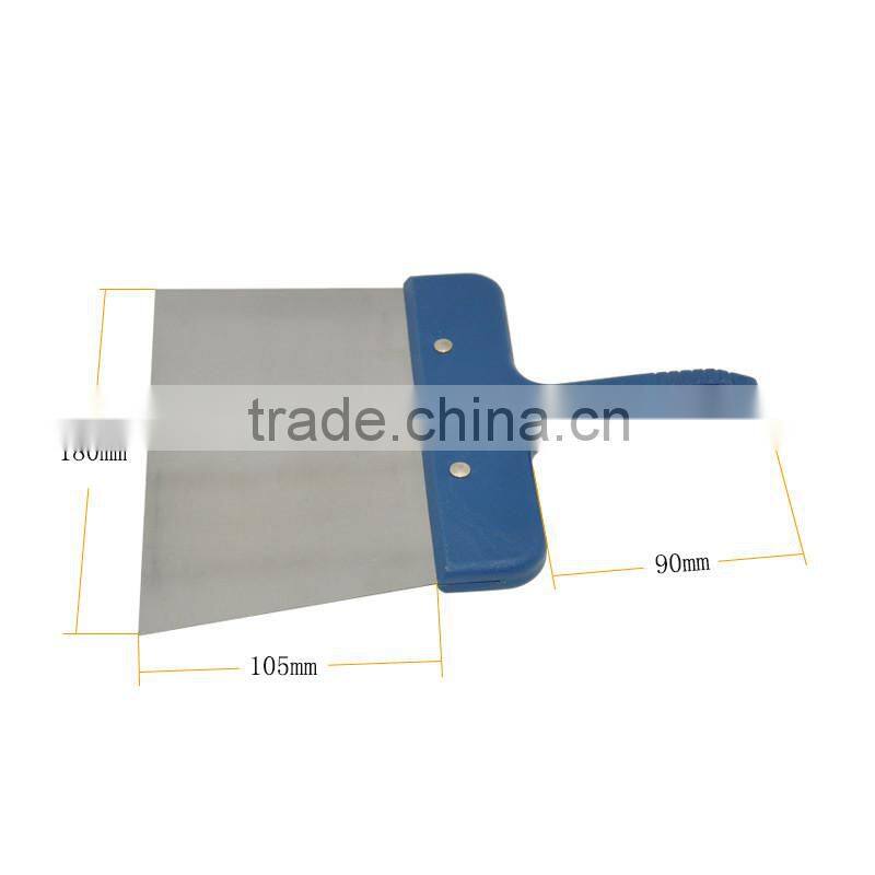 160mm Taping Knife with Stainless Steel Blade and Plastic Handle