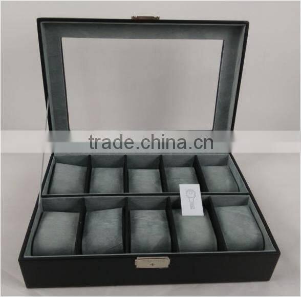 10 shelf watch storage organizer