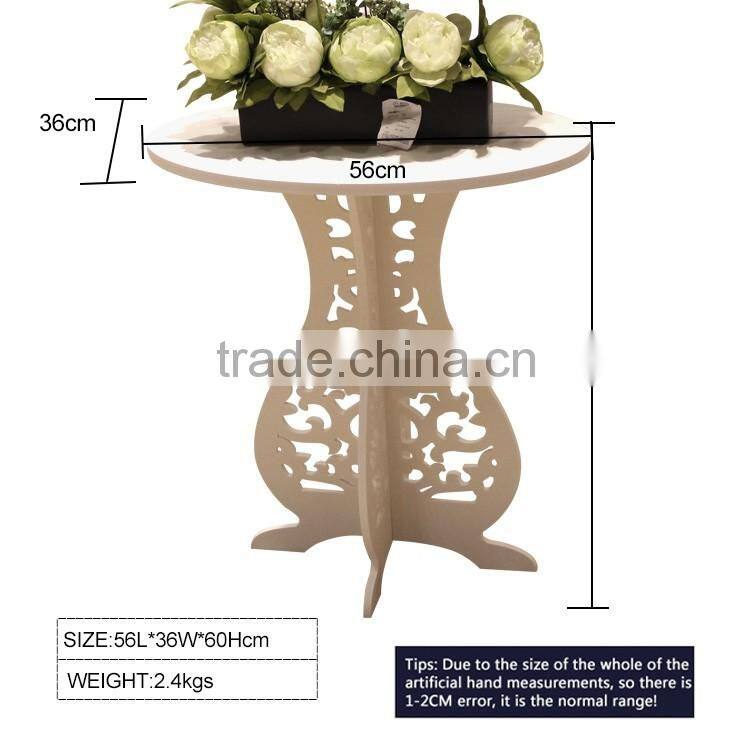 Cheap outdoor stylish coffee table low wooden tea tables for leisure time