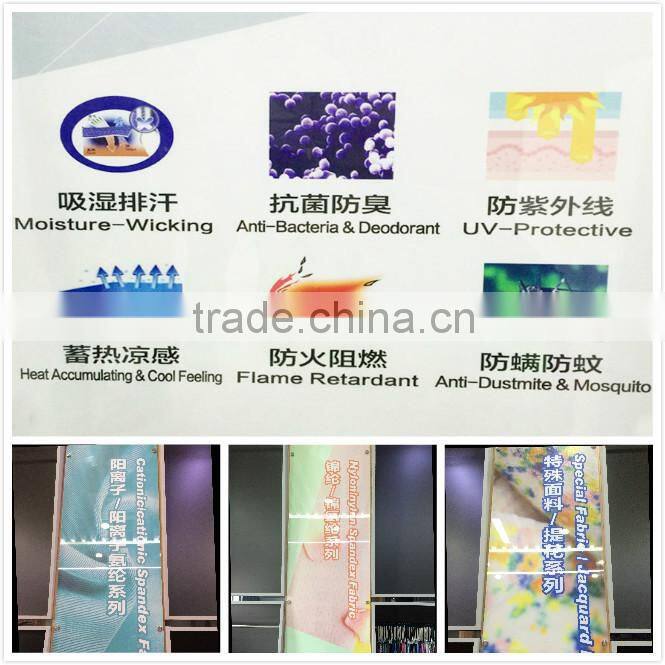 2016 wholesale ombre print nylon polyester elastane fabric Oeko-Tex100 certificated from China factory