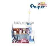 Playing drum santa claus 3d ornament toys