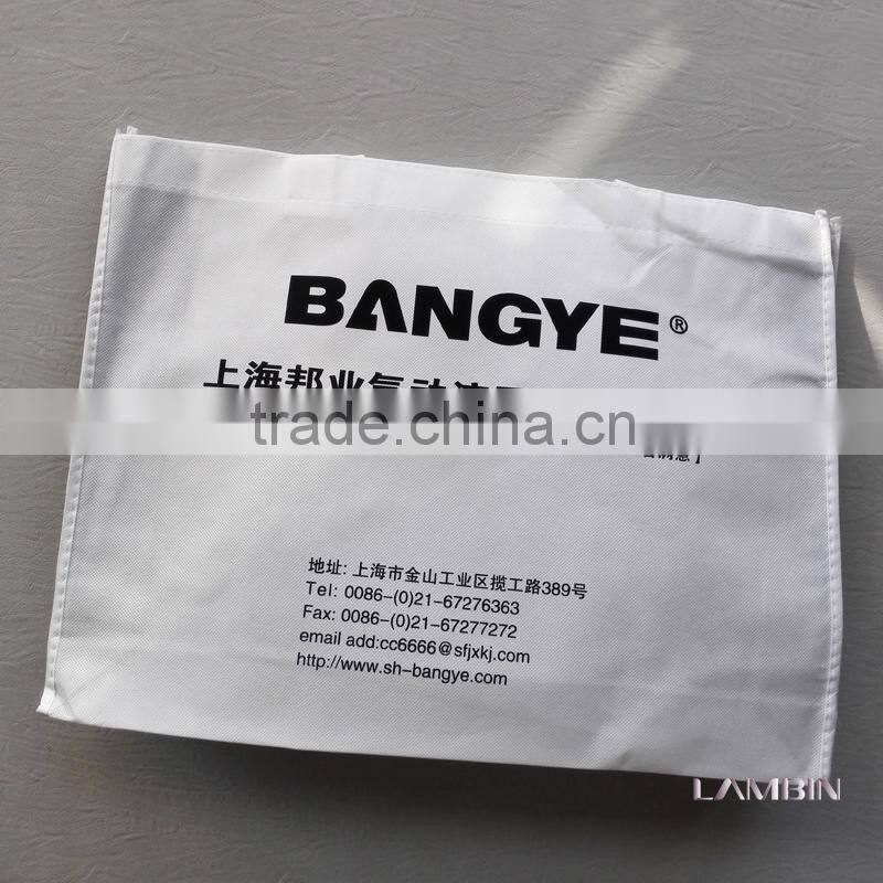 Bag factory manufacture non-woven fabric bag for company product advertisement