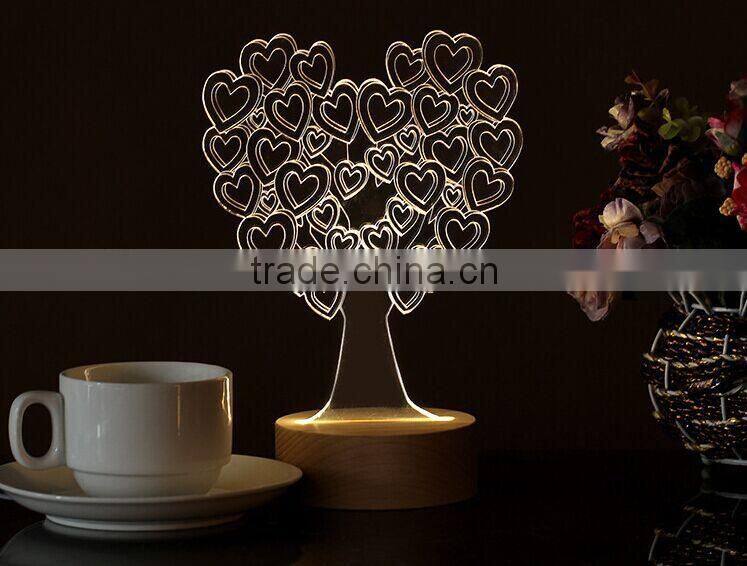 Wholesale Led 3D Light Table, Lamp light