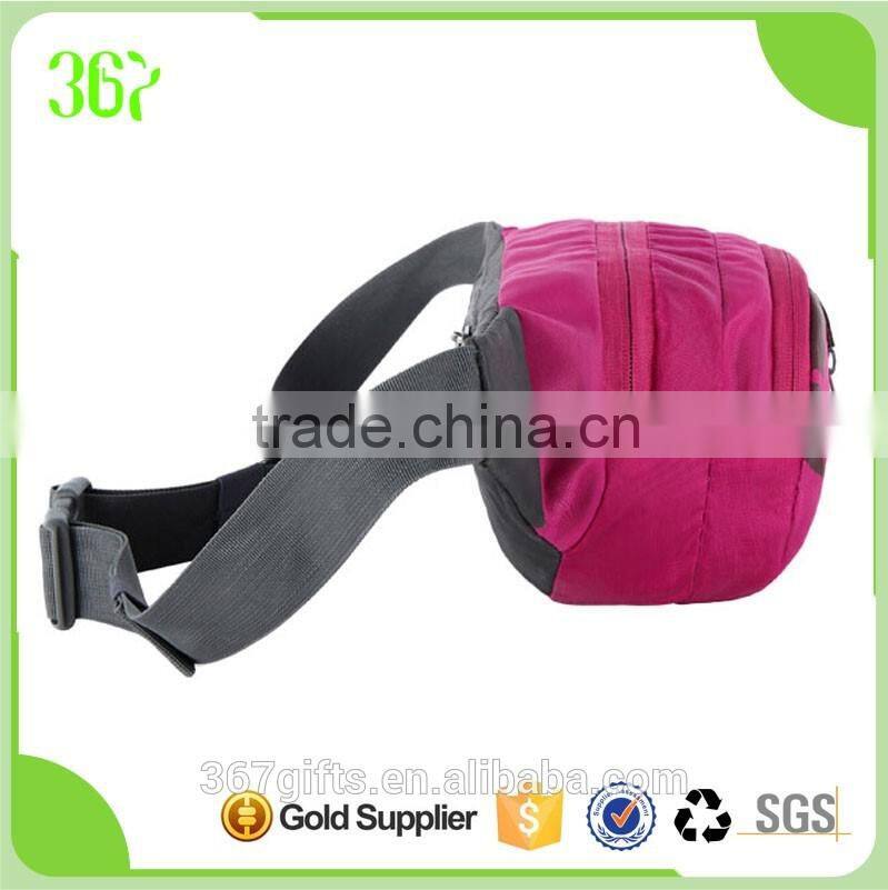 Nylon Sports Running Waist Bag Fanny Chest Pack Bag for Promotional