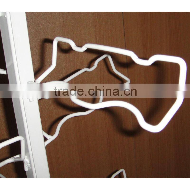 elegant shape metal floor mugs rack for promotion