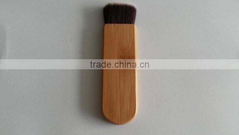 Panacea brush Natural bamboo handle big flat makeup brush