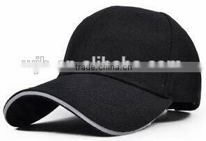 Customize blank cotton material with sandwich promotional cap and hats
