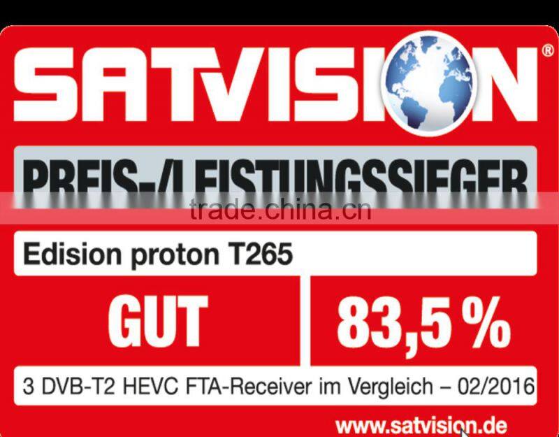 PROTON T265 DVB-T2/C H.265 HEVC Full HD Receiver