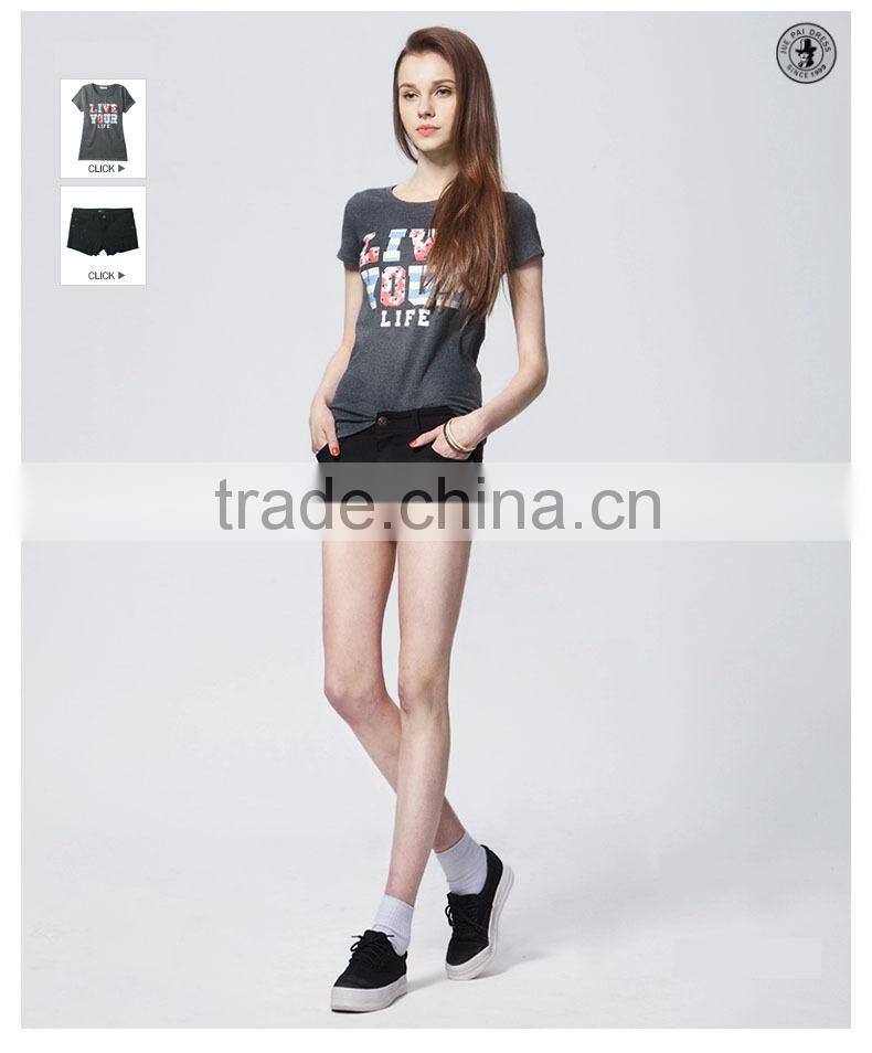 100% Cotton Custom Pattern Blank Tee shirt