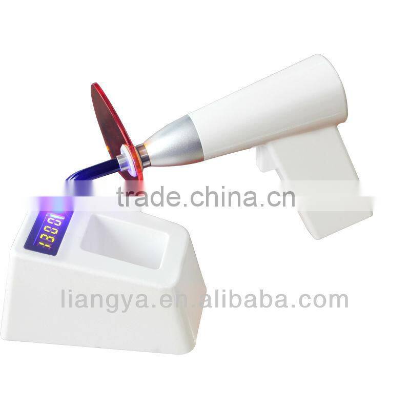 2016 Dental supplies led curing light for teeth cleaning {LY-C240D}with lightmater whitening tip