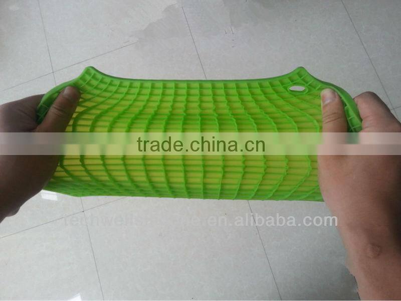 Stylish hot sale silicone waffle pot holders