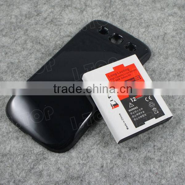 Best Quality !! High Capacity 3200mAh Extended Battery for Samsung Galaxy S3 i9300 , China Factory Price