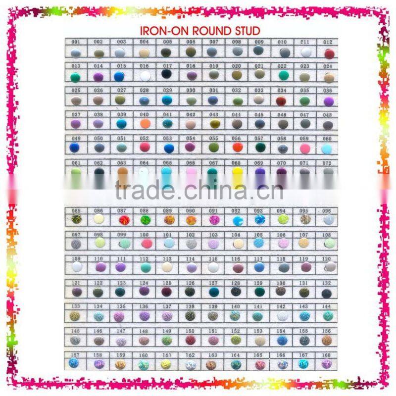 CROWN NAIL-HEAD IRON-ON RHINESTONE TRANSFER