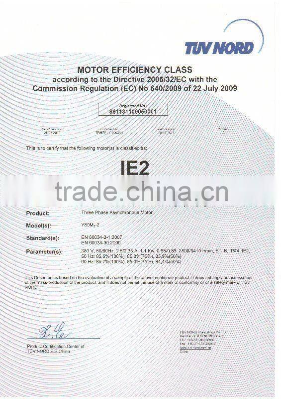 YLD712-6/4 single phase pole changing and two speed asynchronous AC motor