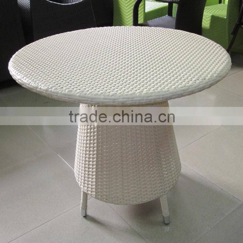 outdoor aluminum furniture nice quality elegant leisure rattan wicker garden set YPS007