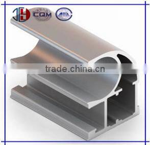 Oval aluminum profile for sliding wardrobe