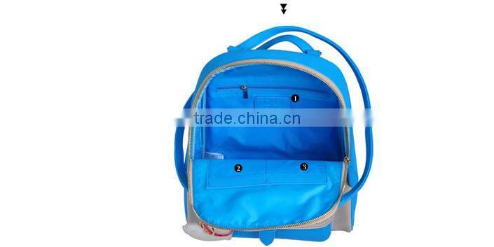 2015 sports School knapsack &high class student school bag for girls with new design and new models