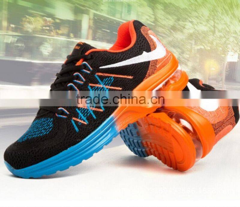Couple of sneakers Men's shoes The new fabric is running air cushion running shoes