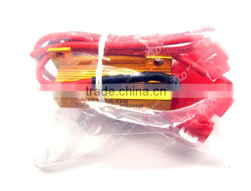 Auto LED resistor 50W 6ohm resistor