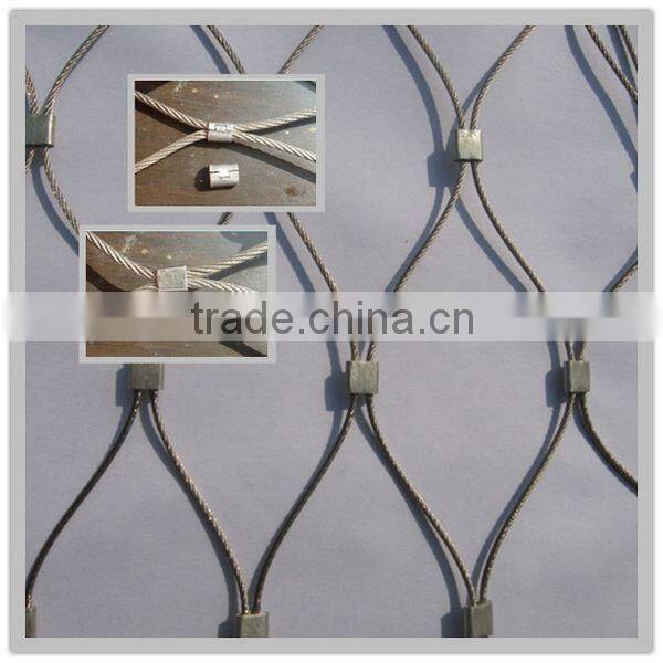 green oxide stainless steel rope mesh