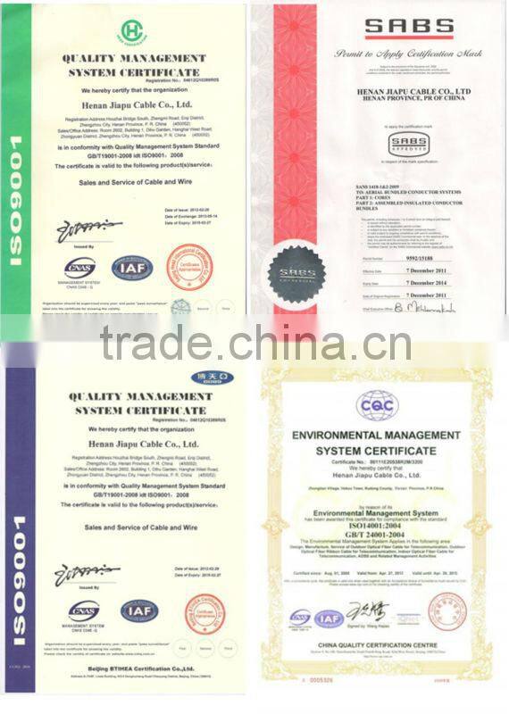 Direct Factory Supply Copper Core PVC Insulated Aerial Concentric Cable