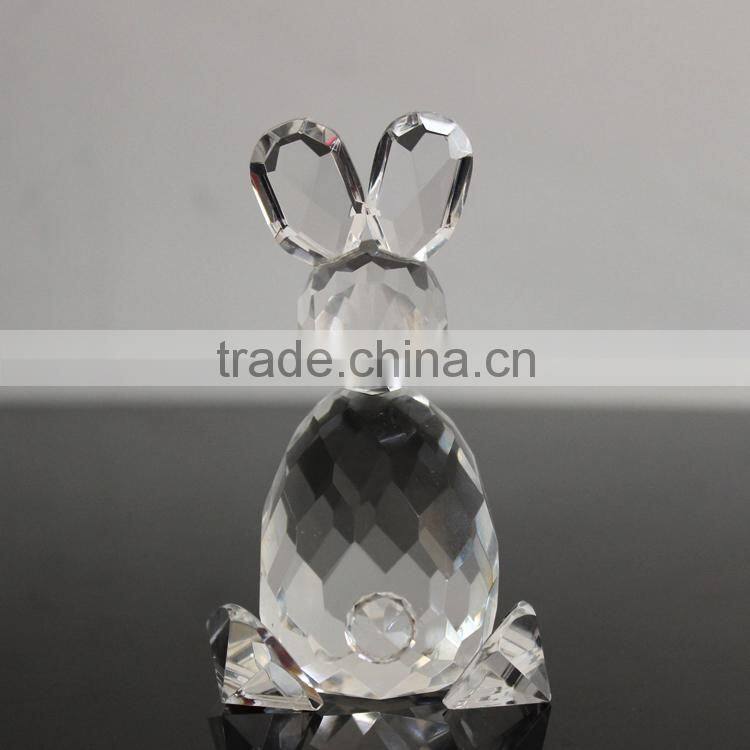 cute rabbit shaped glass gifts for children