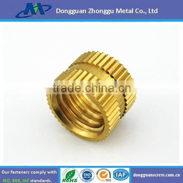 Manufactured in China plastic brass insert nuts