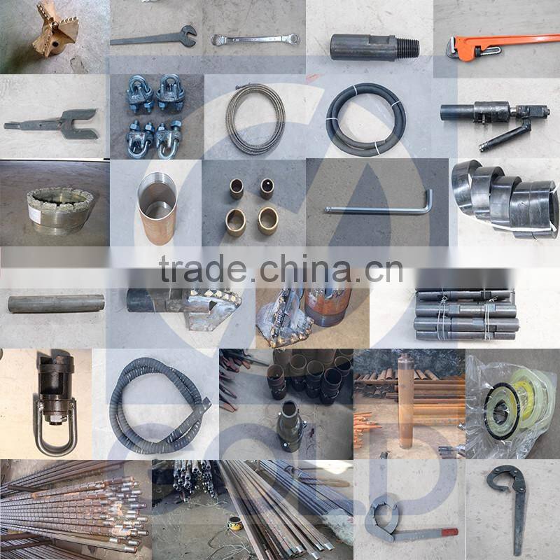 Efficient hot sale trailer mounted XYX-3 Subgrade grouting hole drilling rig with ISO certificated