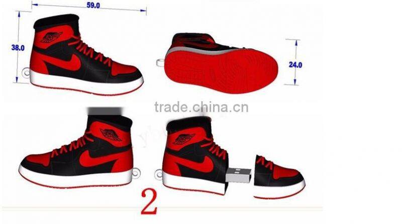new products 2016 Basketball Jordan/Nike shoes 1gb usb flash drives cheap usb disk wholesale