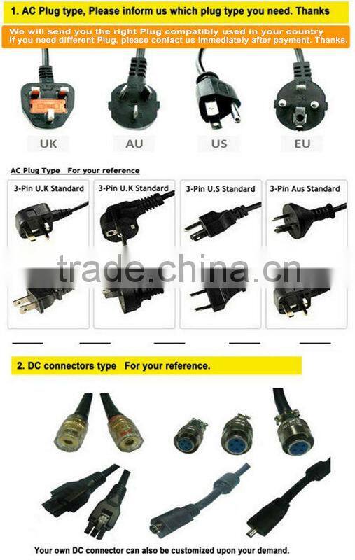 100-240V DC 15V 7A SWITCHING POWER SUPPLY 105W FOR LED STRIP LIGHT/LCD/CCTV CAMERAS