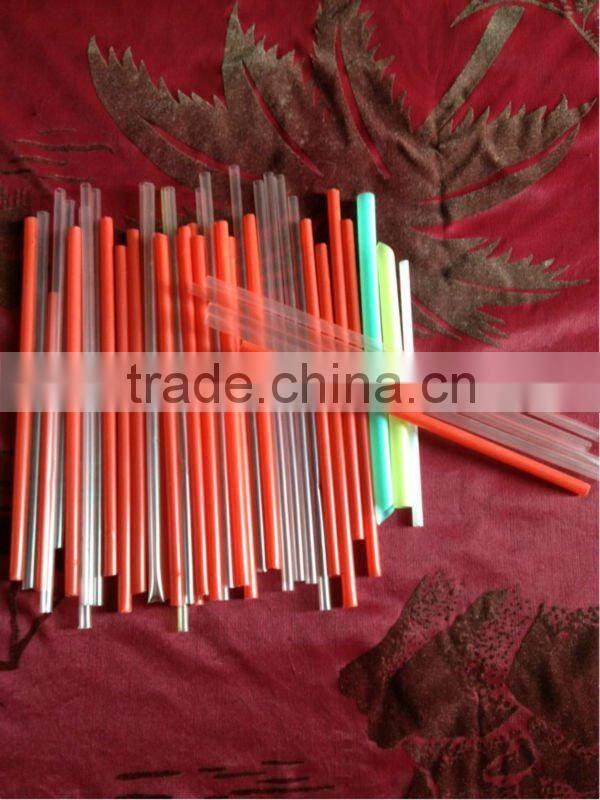 Drinking straw producing machine