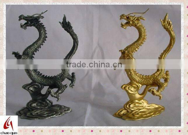 2012 crafts Chinese dragon statue