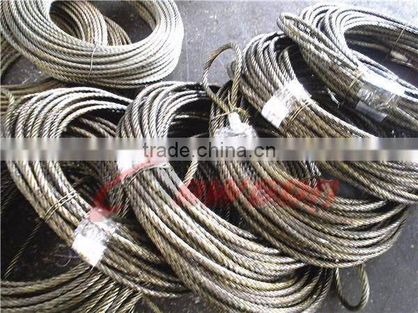 Hot sale :Wire Rope Lifting Sling for crane with galvanized steel