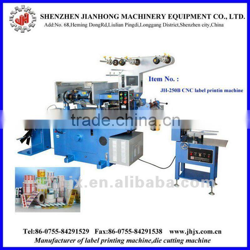 JH-280 UV Varnishing Machine for adhesive label