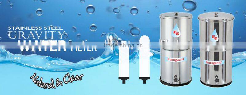 PORTABLE TRAVELLING STAINLESS STEEL WATER FILTER