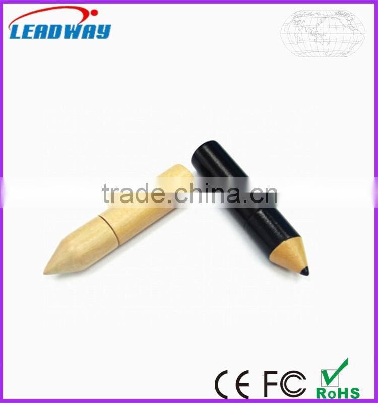 OEM Wooden Pencil USB 2.0 Flash Drive