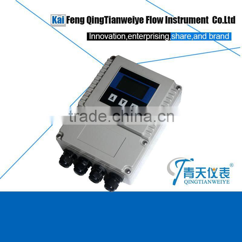 Remote transmitter for magnetic flowmeter