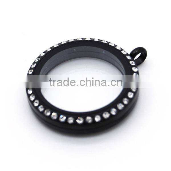 2014 best selling 316l stainless steel jewelry floating silver locket unique silver lockets silver lockets for women LP9120