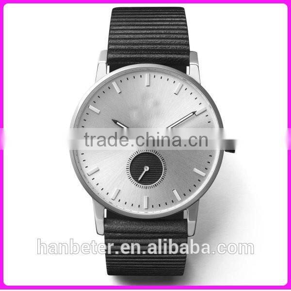 Newest design oem women watches 2016 custom made watches with calf leather