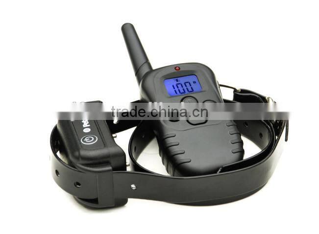 Newly Upgraded -Blue Backlight Screen Remote Transmitter dog trainer