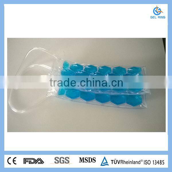 water pocket travel gift plastic ice wine cooler