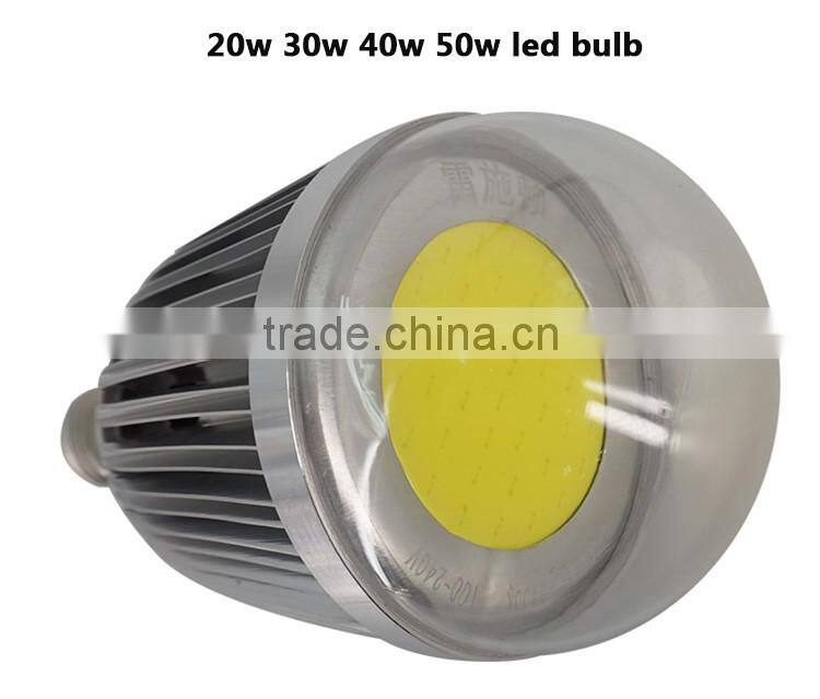 2016 hot sale waterproof 20w 30w 40w 50w dimmable aluminum led high bay light housing