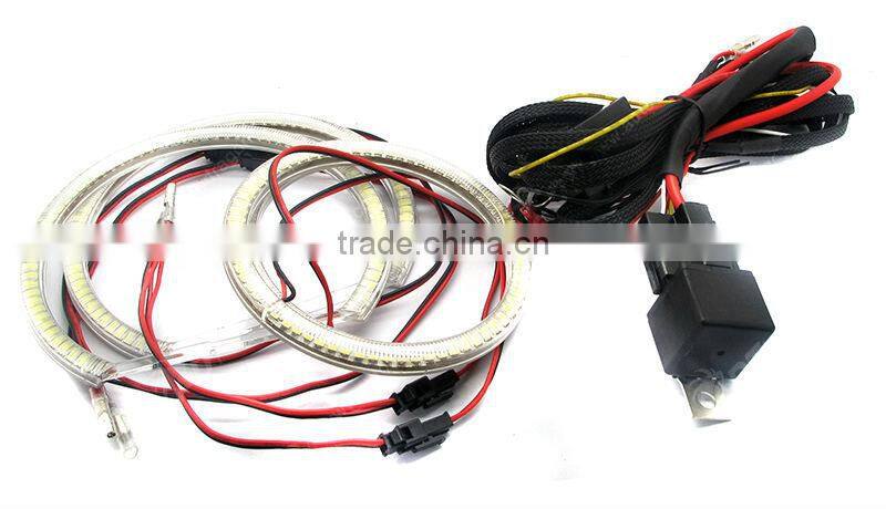 Promotion 106mm 60 leds 4 rings E46 2 DOOR SMD angel eye for BMW