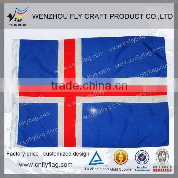 Contemporary new hand waving Chile national flag