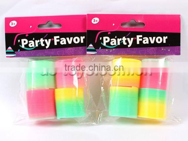 Party Favor mini colorful rainbow ring toy