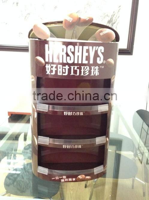 modern acrylic displays/acrylic shelf for food/display stand for selling